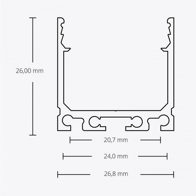 aluminiumprofil pn6 ritning