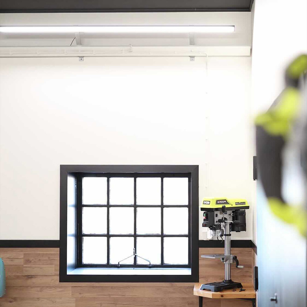 belysning i garage med ledlist