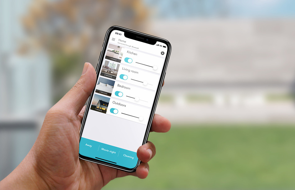 Plejd smart styrning app