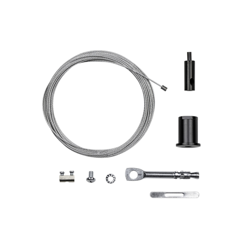 Vajerkit 5m takcylinder svart