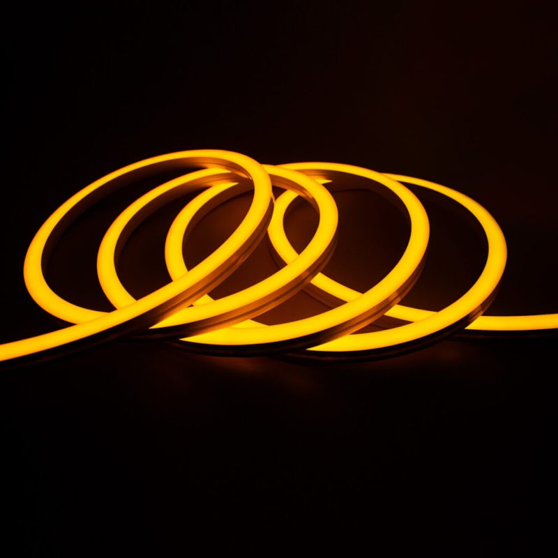 12x12mm led-slang med horisontell böjning